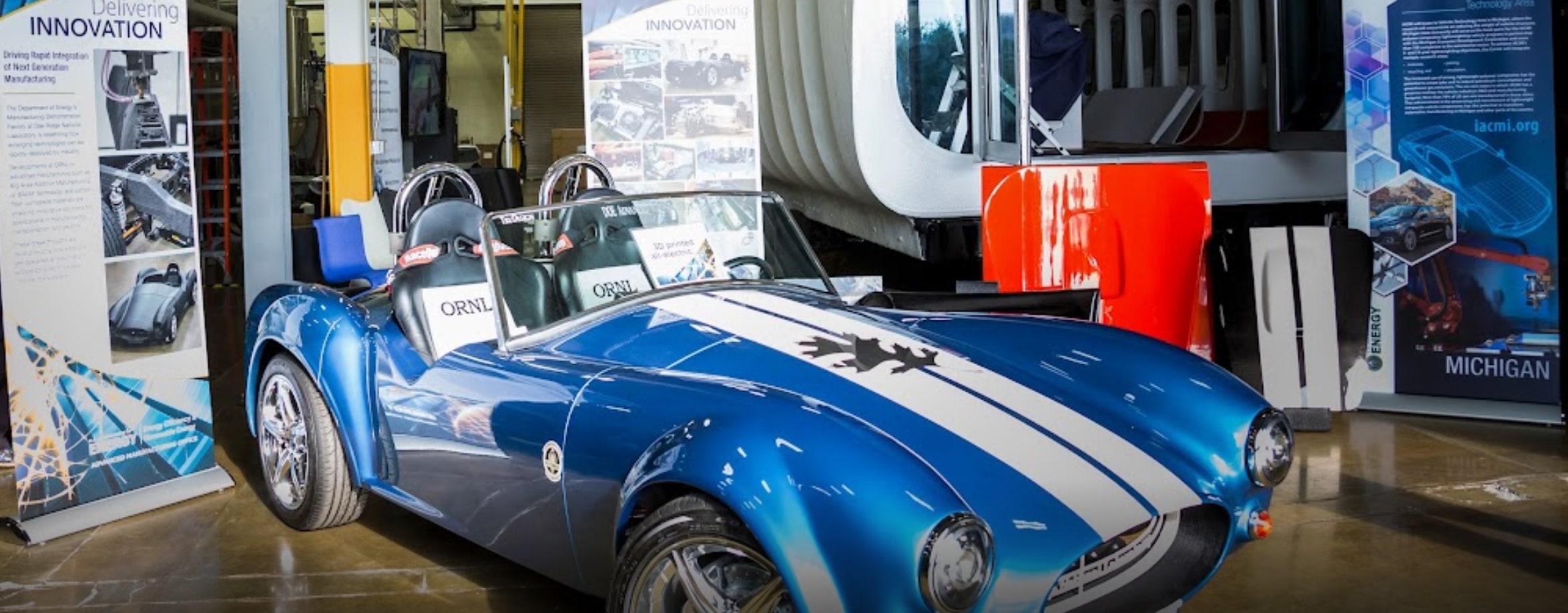 classic car on display
